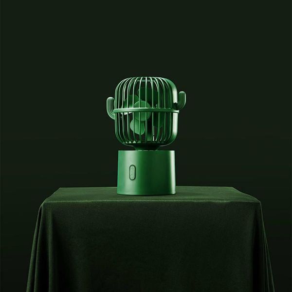

party masks children mini fan toy cactus plastic usb charge hand hold student kids outdoors bring air cooler ventilador battery office 4