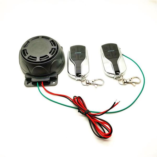 

theft protection motorcycle alarm system, dual remote control, anti-theft
