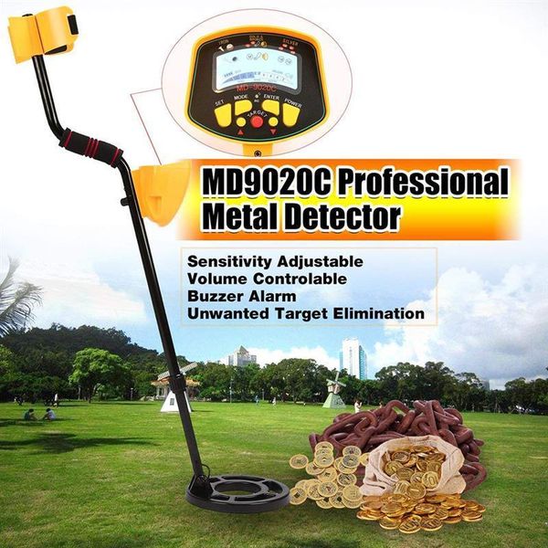 

professional underground metal detector md9020c metal-detector high sensitivity lcd display treasure gold finder scanner detectors
