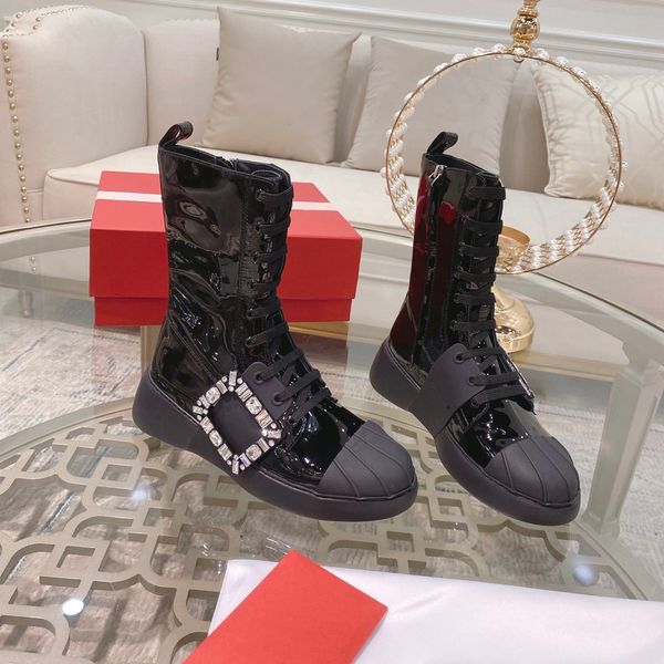 

ladies brand shoes r leather comfortable mid-tube sports luxury women's boots size 35-40, Red;white