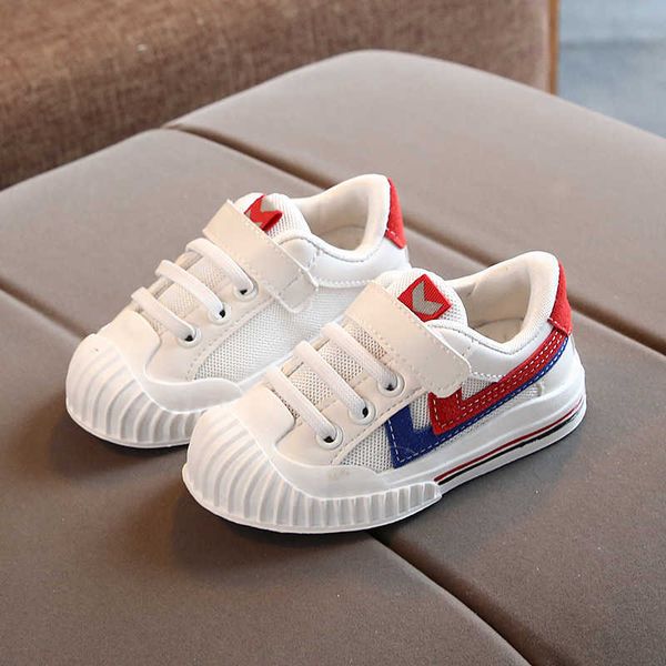 2021 Canva de alta qualidade moda crianças sneakers esportes correndo crianças sapatos casuais vendas quentes respirável bebê meninas meninos toddlers x0703