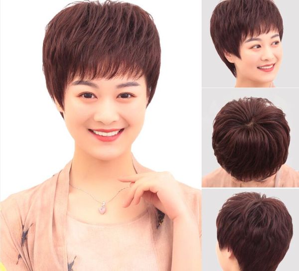 

female short hair breathable reduction headset 2 different color have in stock, Black