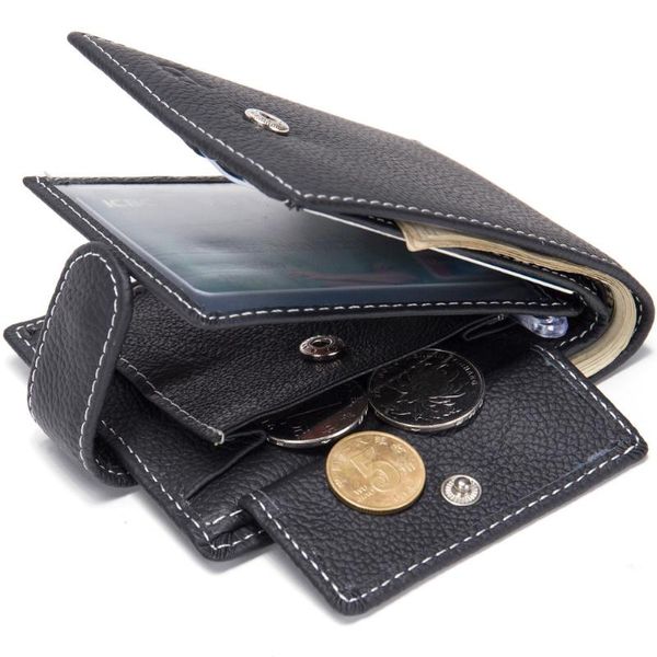 

wallets latest men leather business wallet card holder slim purse money bag genuine short portefeuille homme #20, Red;black