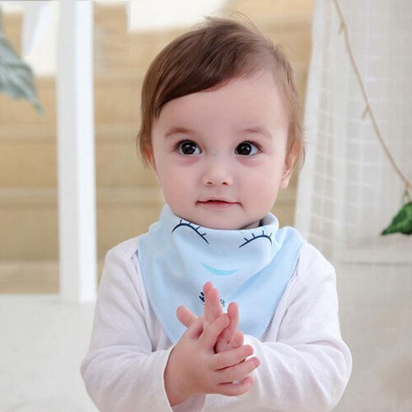

born baby burp cloths cotton bandana feeding smock fashion scarf accessories bibs cartoon saliva towel 3 colors &