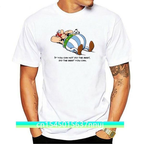 

men's t-shirts asterix obelix nap do the menpremium t-shirt cotton, White;black