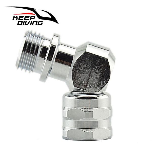 

pool & accessories keep diving secondary head adapter swivel 110 degree adaptor