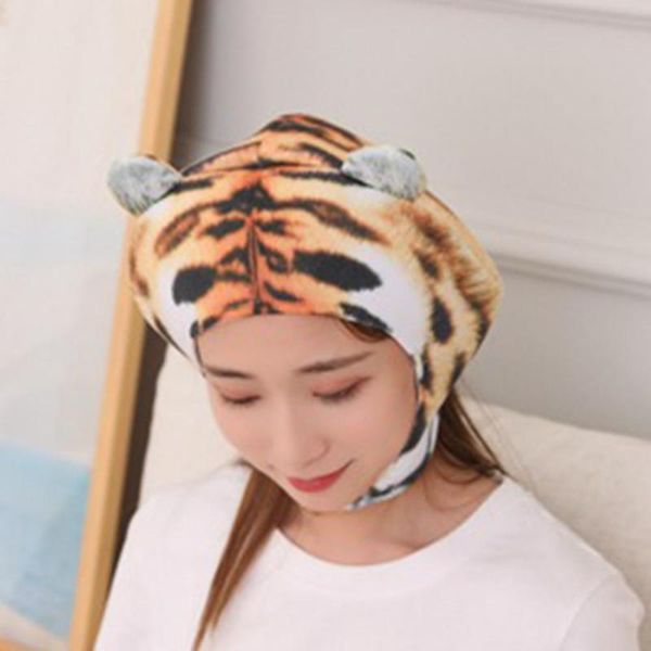 

party hats vibrant colors fine workmanship tiger shaped doll headgear for student