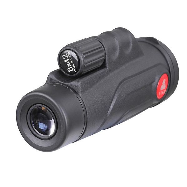 

telescope & binoculars scokc monocular 8x42 hand focus glass lenses bak4 prism for hunting hiking birdwatching