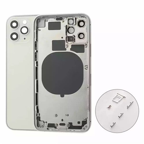 OEM-Qualität für iPhone 11 Pro 11Pro Max, vollständige Gehäuserückseite, Glas, mittlerer Rahmen, Chassis-Baugruppe, Batterieabdeckung, Tür, kostenlose USV