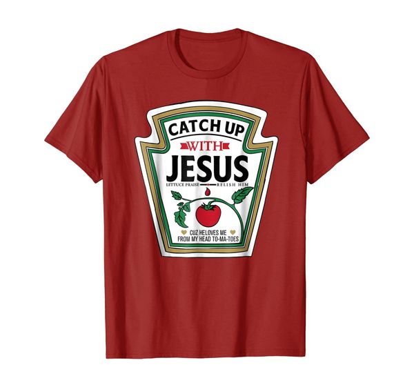 

catch up with jesus shirt funny christian jesus shirt, White;black