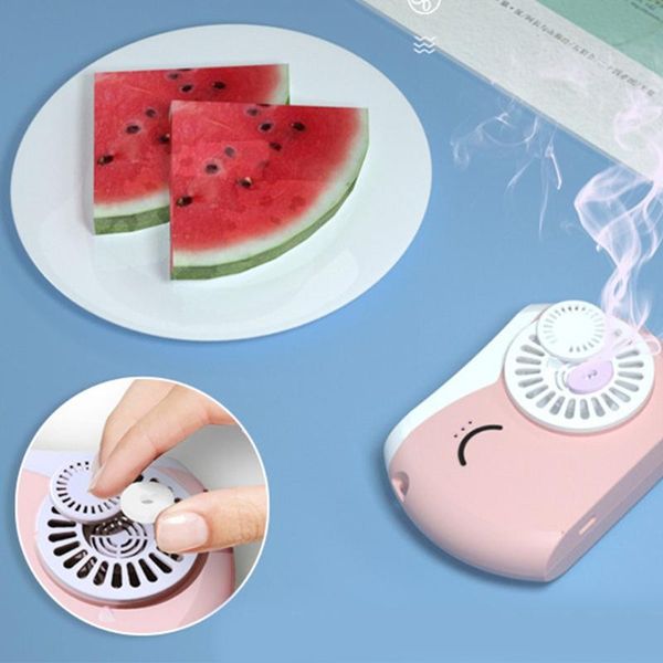 

electric fans 808f hanging neck fan mini portable folding usb small mute power bank handheld multi function