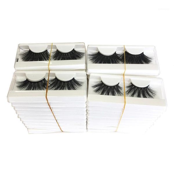 

mink eyelashes in bulk fake lashes eyelash packaging boxes false dramatic 5d lash vendor 25mm wholesale1