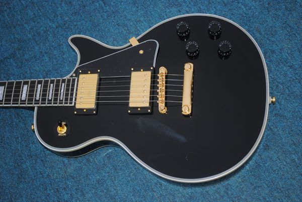 

chinese electric guitar.black custom