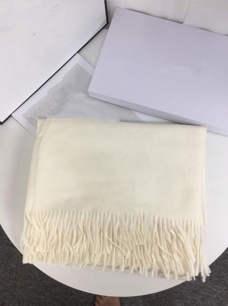 

new 2020 fashion winter mania shine cashmere scarf women and men two side black red silk wool blanket scarfs pashmina scarves and shawls, Blue;gray