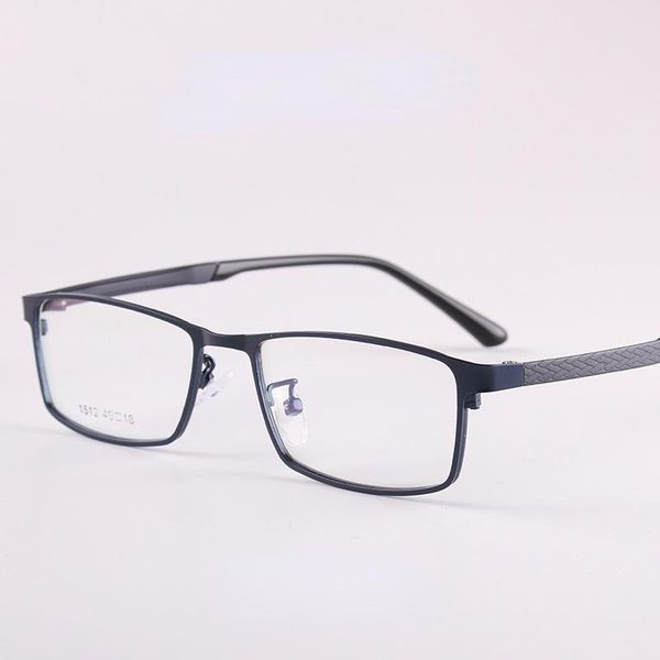 

fashion sunglasses frames men's business full-rim glasses frame myopia rim tr90 square prescription 1512, Black