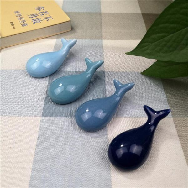 

chopsticks 1pcs creative cute holder cartoon dolphin shaped porcelain home table decoration ceramic art craft kitchen rest rack