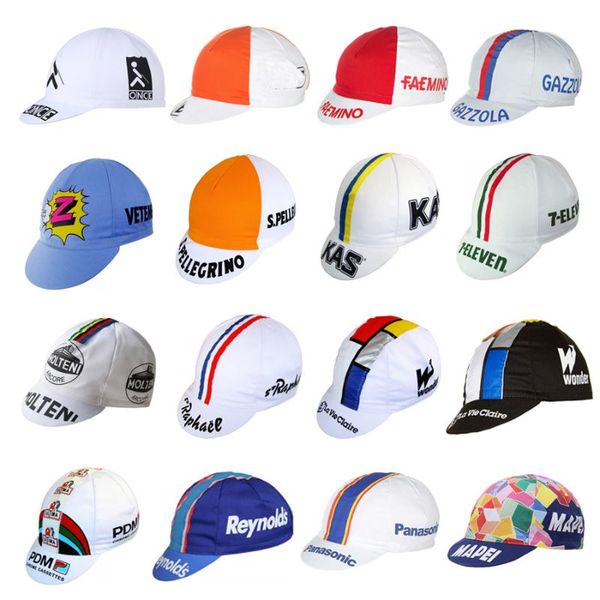 

cycling caps & masks classical retro multi styles team pro orolling unisex, Black