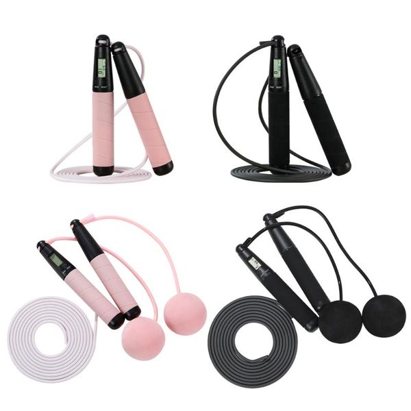 

jump ropes countdown counting rope professional fitness exercise weight loss wireless skipping with counter