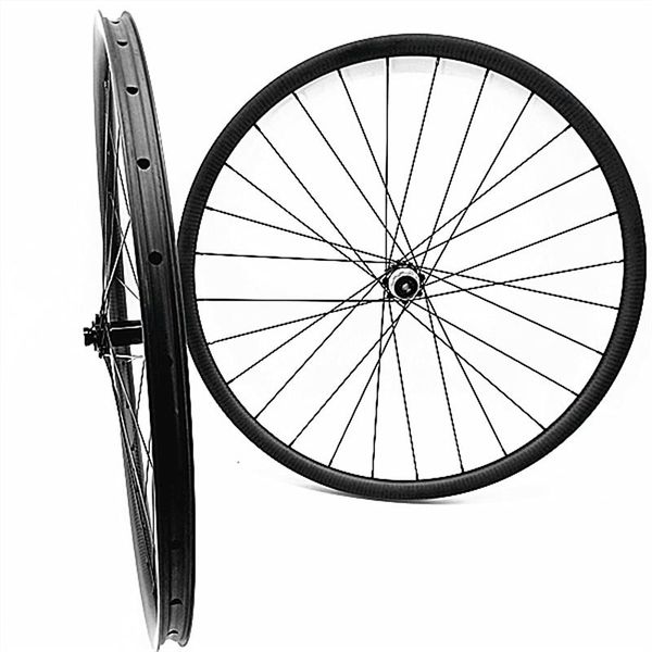 

bike wheels carbon m32 straight pull 100*15 142*12 thru disc mtb tubeless ruedas 29 34mm width 30mm depth 3k twill
