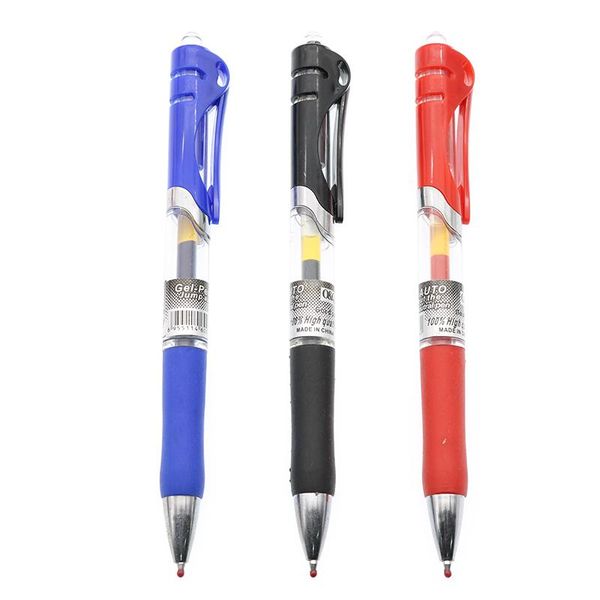 

gel pens classic black durable plastic 0.5mm child word student examination dedicated school work stationery 1pc