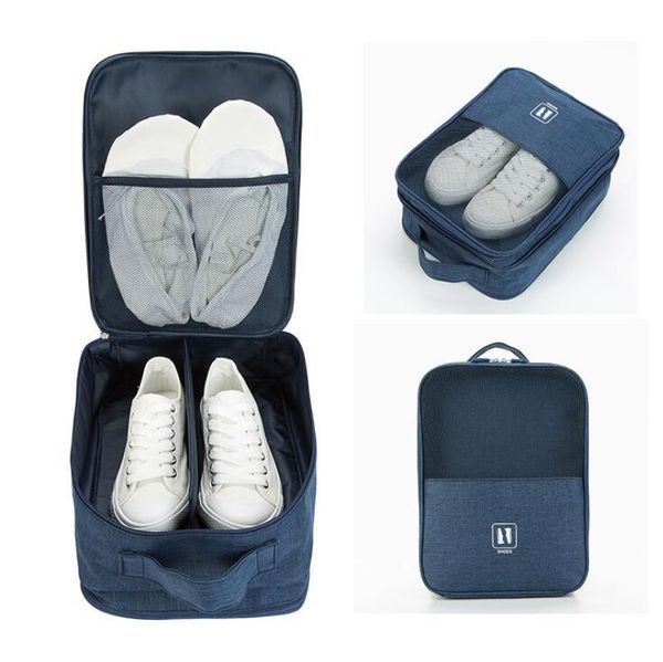 

storage bags shoes organizer bag for shoe mesh laundry travel dustproof sports waterproof and moisture