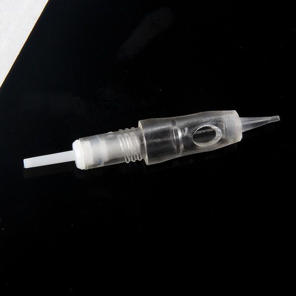 

tattoo needles 50pcs microblading screw cartridges 1p 0.18/0.25mm needle cartridge with safety membrane for pmu eyebrow