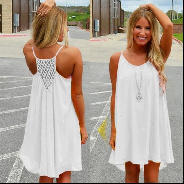 

1 piece womens dresses summer women fluorescence beach dress female chiffon condole belt plus size clothing s 5xl, Black;gray