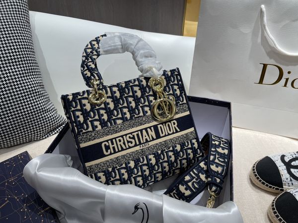 

dior designer shoulder bag classic wallet ladies luxury fashion embroidered handbag messenger bags