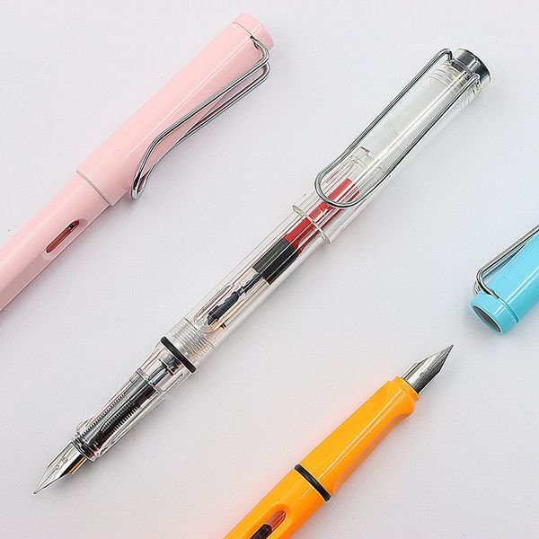 

painting pens momeak zhengzi plastic color student pen calligraphy practice company gift available ink bag, Black;red