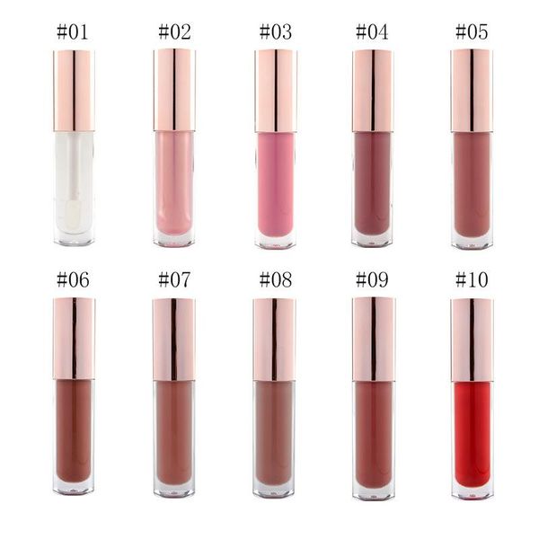 

lip gloss private label moisturizing makeup clear glossy with logo plumper wholesale