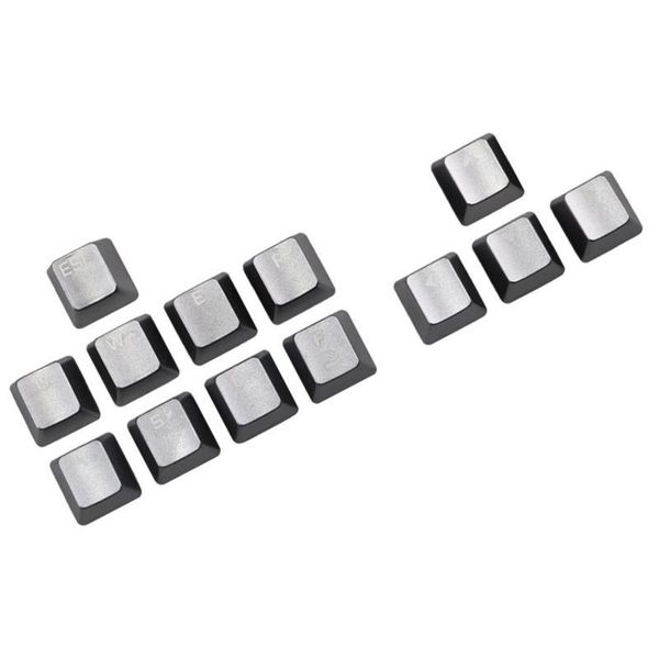 

replaceable metal keycap front word keys mechanical keyboard cross shaft key cap dropship keyboards