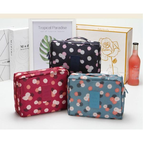 

multifunction women makeup bags travel cosmetic bag toiletries organizer waterproof storage neceser hanging bathroom wash & cases