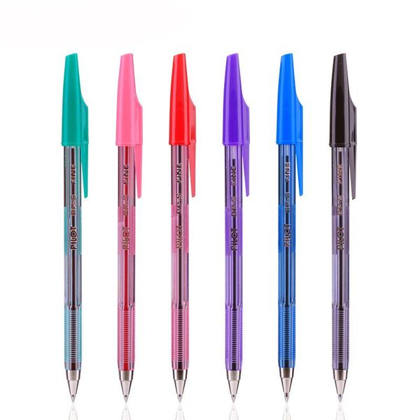 

ballpoint pens 1 piece pilot colour pen bp-s-f 0.7 mm, Blue;orange