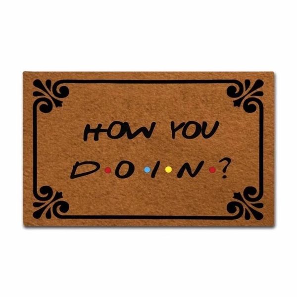 

doormat entrance mat - funny how you doin indoor outdoor decoration door carpets