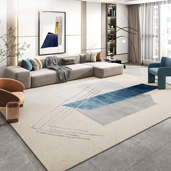 

carpets nordic geometry living room rug bedroom carpet modern bedside anti-skid floor mats thick area for study home office