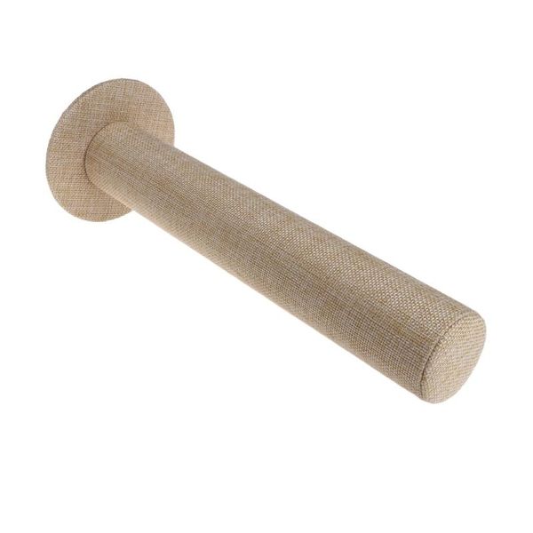 

jewelry pouches, bags display rack bracelet bangle watch stand holder cylinder storage linen d5qb, Pink;blue