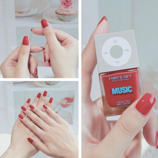 

nail gel 10ml polish non-peeling long lasting liquid diy summer spring color for female, Red;pink