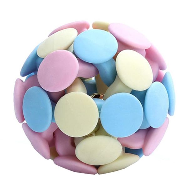 

cat toys bell ball toy interactive colorful kitten dog bite pet supplies