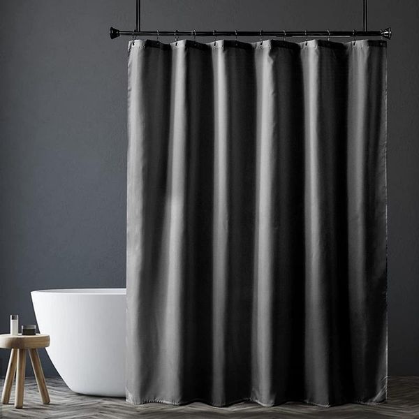 

shower curtains ufriday thick grey curtain liner modern dark fabric waterproof bath for bathroom bathtub