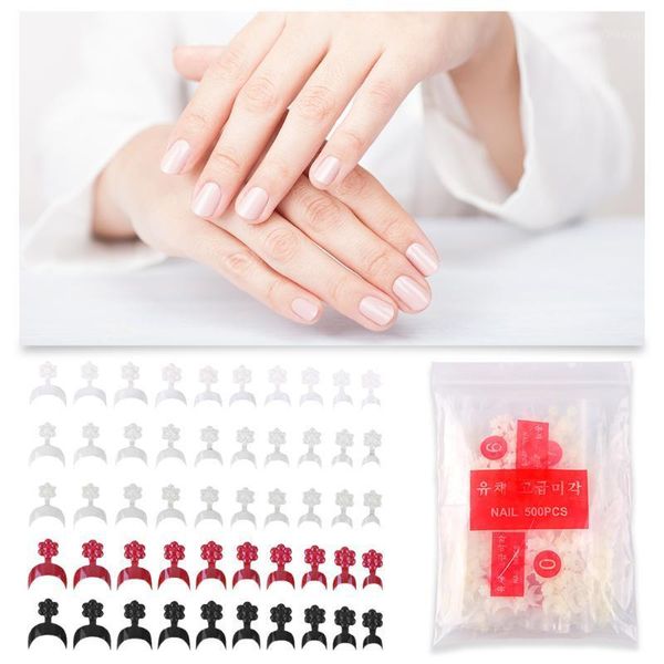 

white false nails women artificial acrylic press on fake nail square diy your design finger faux ongle glue sticker1, Red;gold