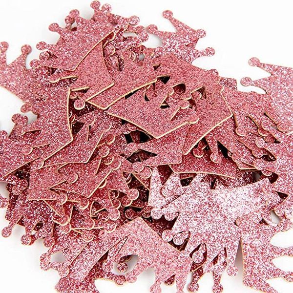 

party decoration 100pcs/bag glitter confettis rose gold paper confetti wedding baby shower birthday table balloon decorations diy