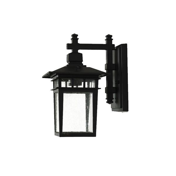 

european style waterproof outdoor wall light for villa patio garage barn rectangular column lamps restaurant decoration