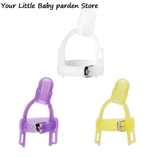 

silicone baby kids child finger guard sthumb sucking wrist band quit sleeve pacifiers#