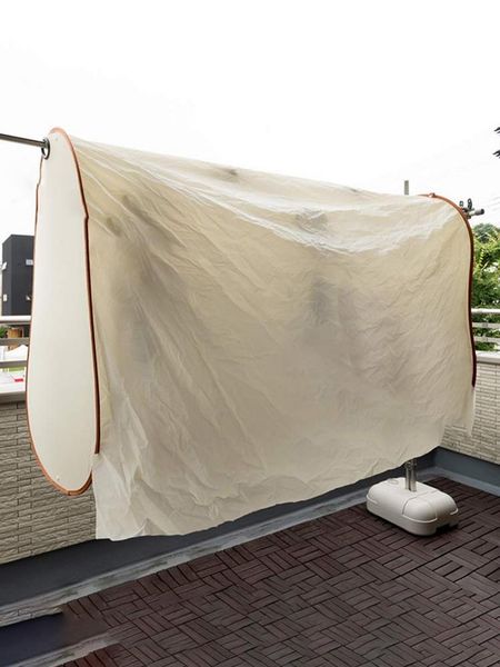 

clothing & wardrobe storage rainproof sun protection clothes drying cover dustproof outdoor fabric hanging bag hood