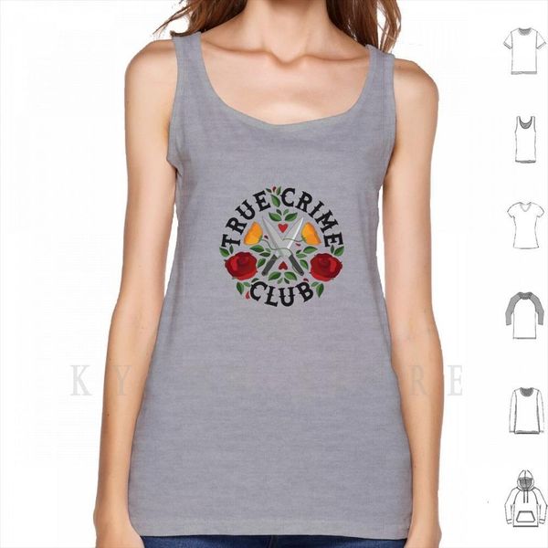 

true crime club tank vest sleeveless tattoo my favorite murder mfm ssdgm serial making a, White;black