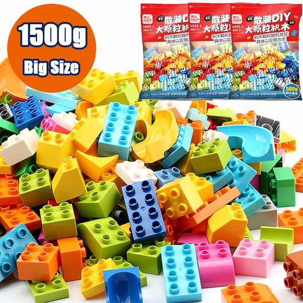 

500-1500g Compatible with Building Blocks Animals Figurine Classic City Bricks Construction Educational Toys For Children