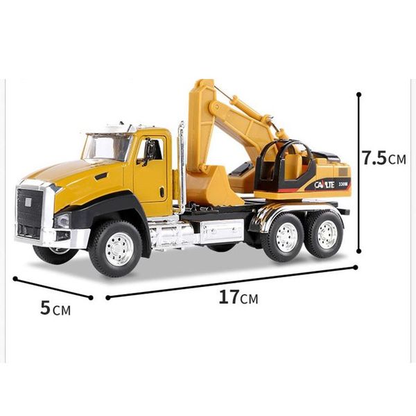 

party favor pull back car mini engineering vehicle model toy gifts for boys and girls bjstore