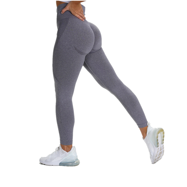 

seamless leggings women sport push up leggings fitness high waist women clothing gym workout pants female pants dropship, Black