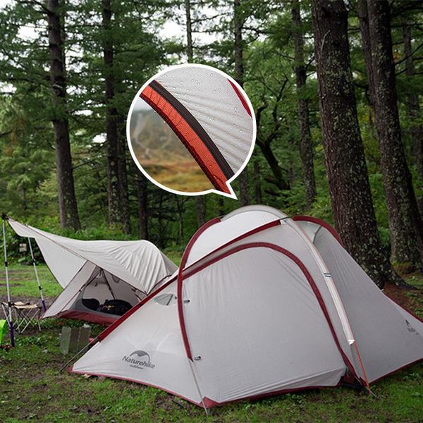 

tents and shelters nature park 20d / 40d ultra light 1 room hole seal series family field camping tent nh19zp 016