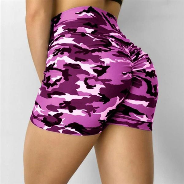 

women's shorts women short ladies summer casual camouflage push up fitness skinny running gym stretch sports pants 2021, White;black